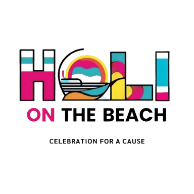 Holi on the beach logo